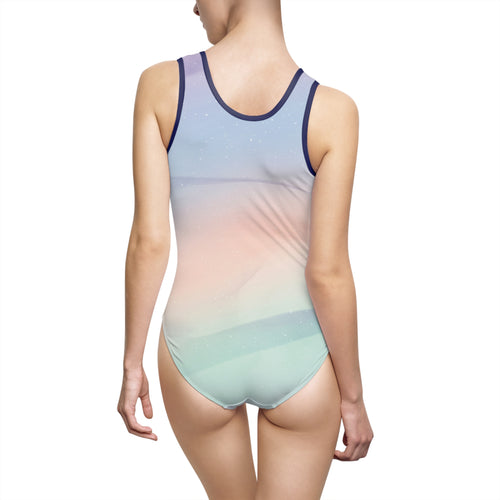 Earth Pin One-Piece Swimsuit  