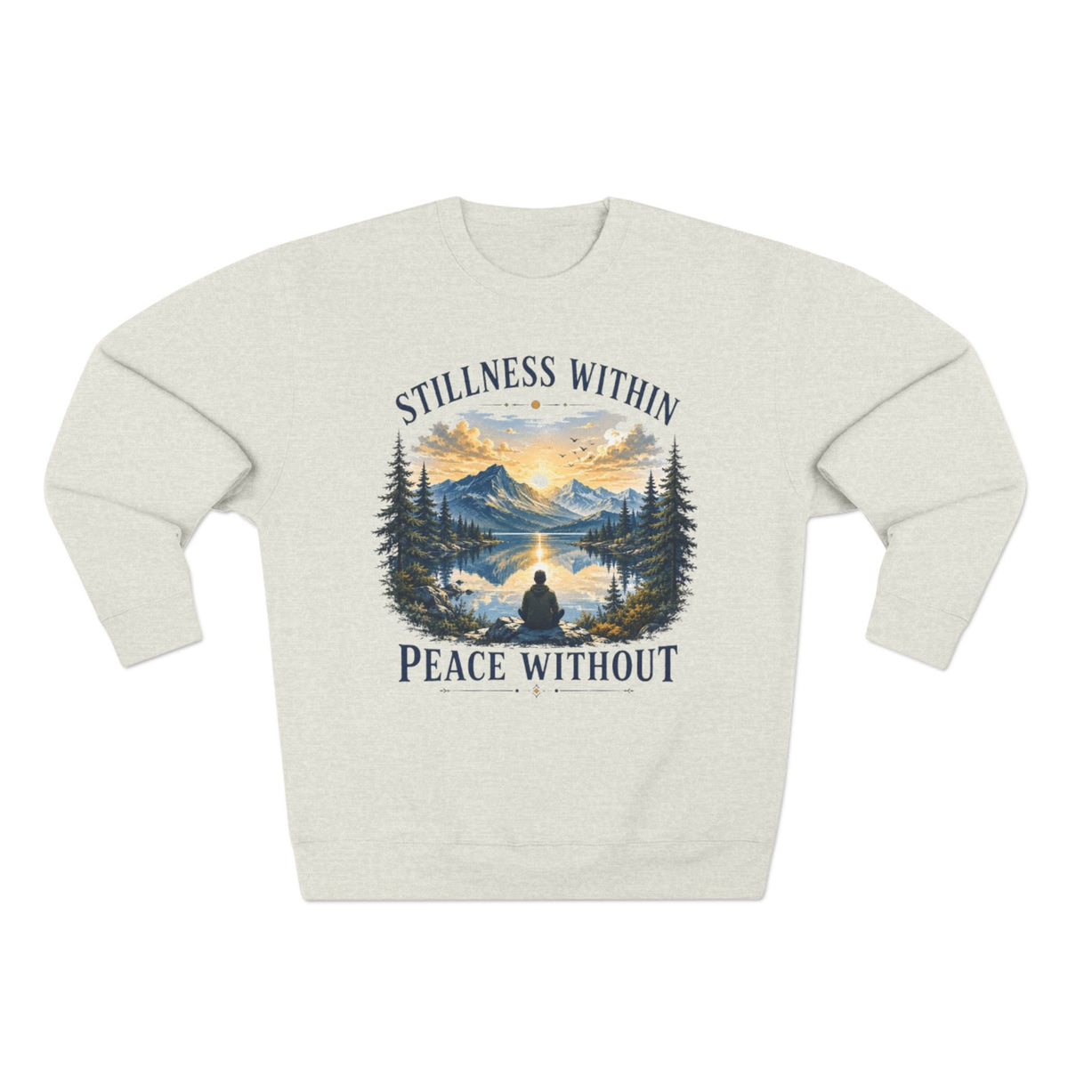 Stillness Within Crewneck Sweatshirt