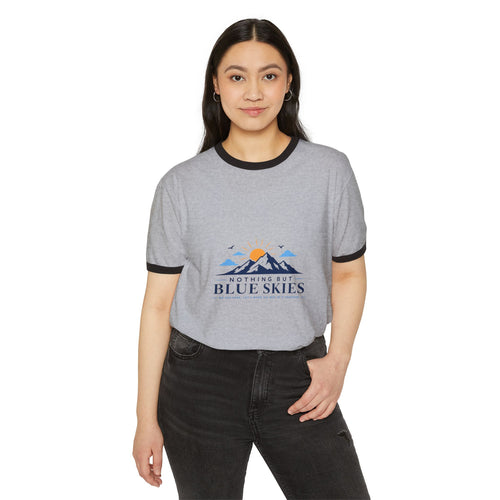 Nothing But Blue Skies Ringer Tee