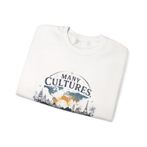Many Cultures Crewneck Sweatshirt