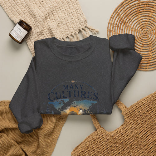 Many Cultures Crewneck Sweatshirt