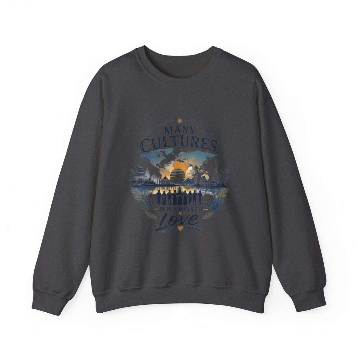 Many Cultures Crewneck Sweatshirt