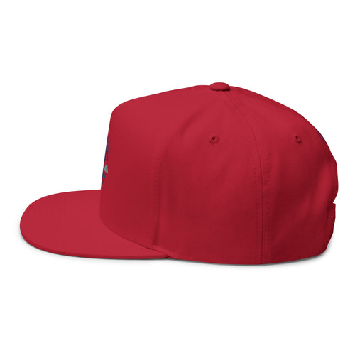 NBBS Embroidered Flat Bill Cap