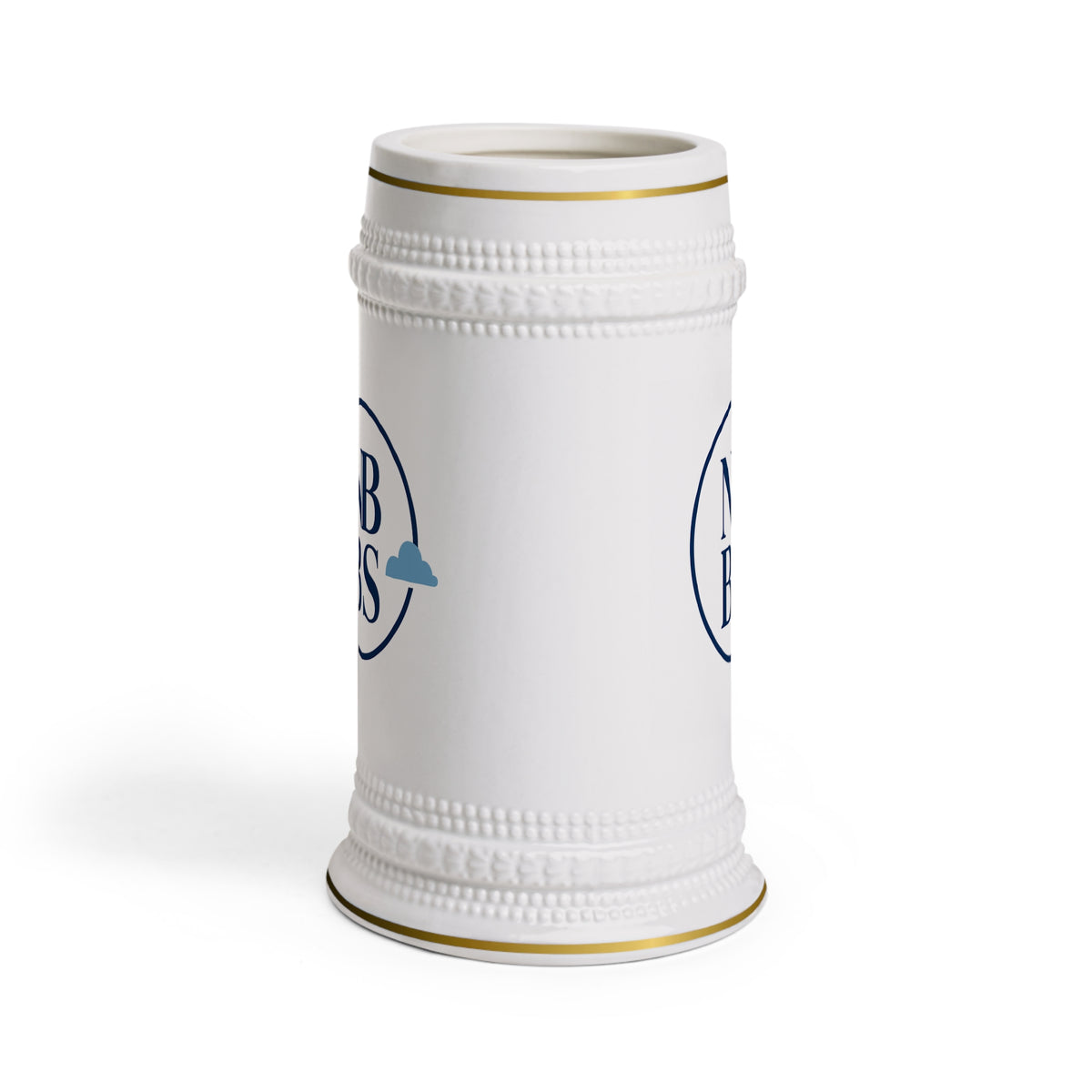 NBBS Logo Ceramic Beer Stein Mug