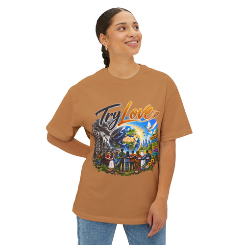 Unisex Oversized Boxy Tee