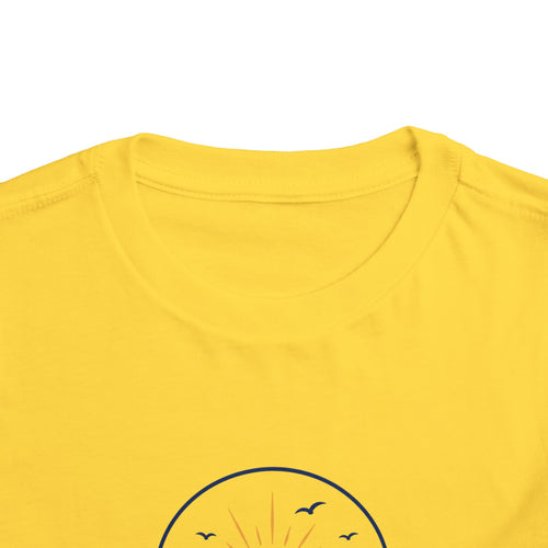 Toddler Tee — "Nothing But Blue Skies" Sunrise Graphic