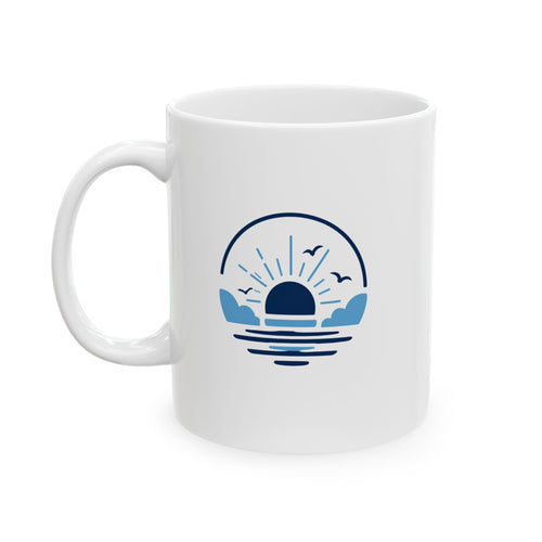 NB Blue Skie Ceramic Mug      