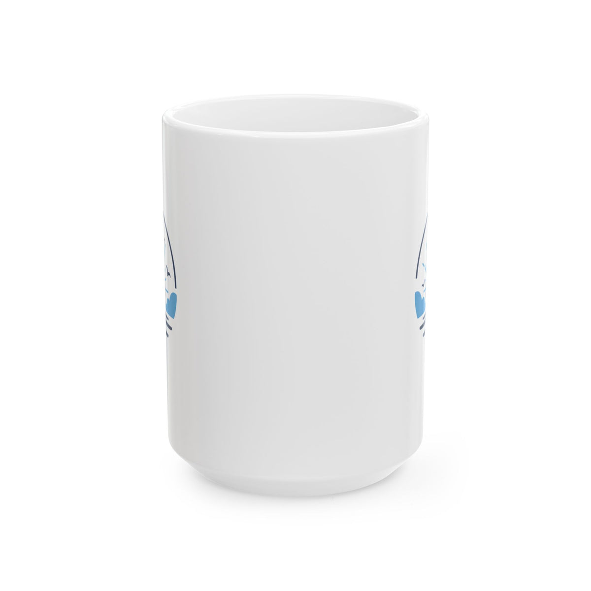 NB Blue Skie Ceramic Mug      