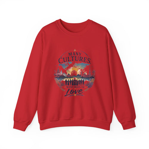 Many Cultures Crewneck Sweatshirt