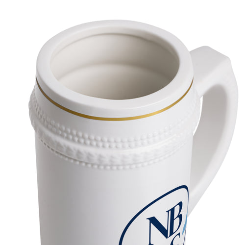 NBBS Logo Ceramic Beer Stein Mug