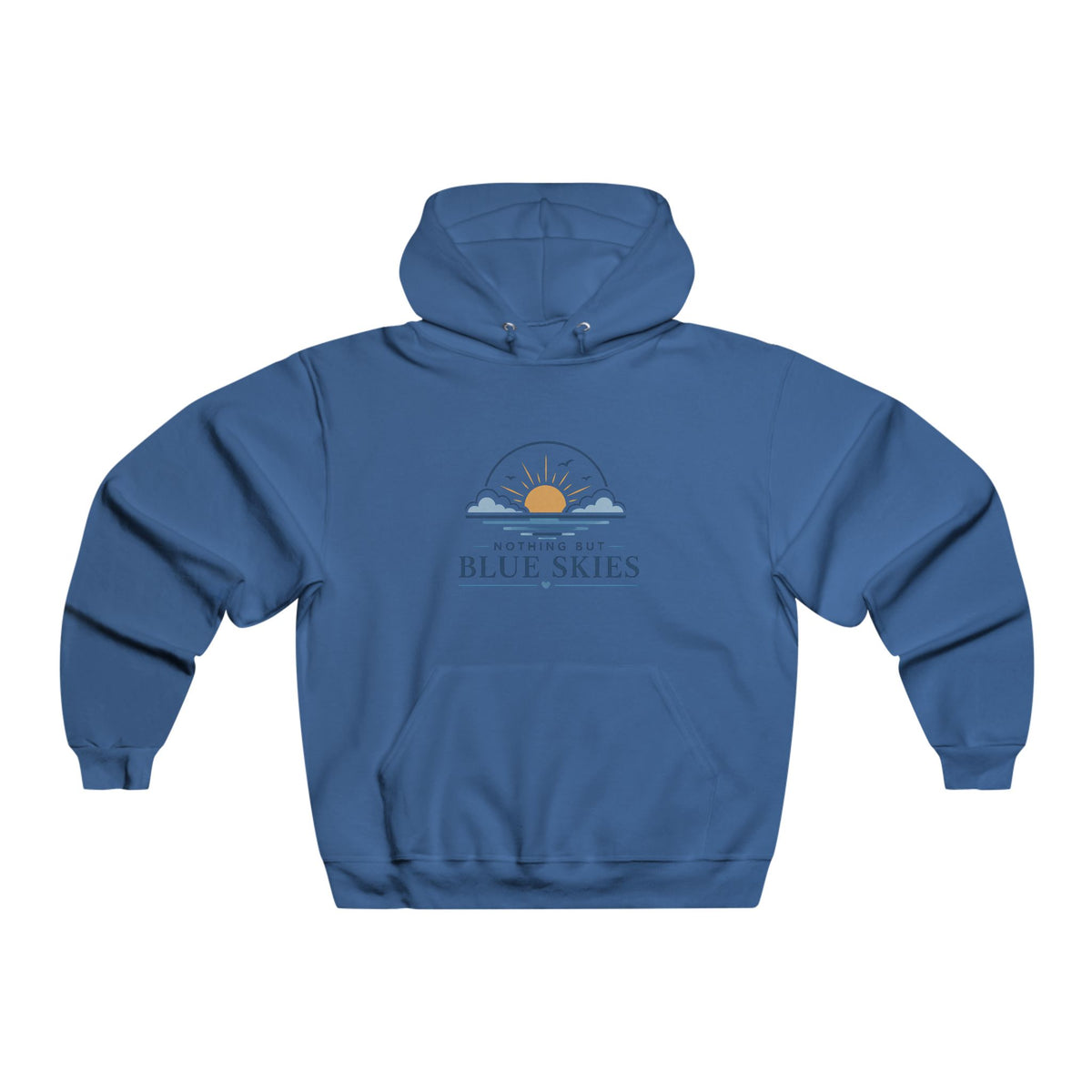 Blue Skies Mountain Sunrise Hoodie