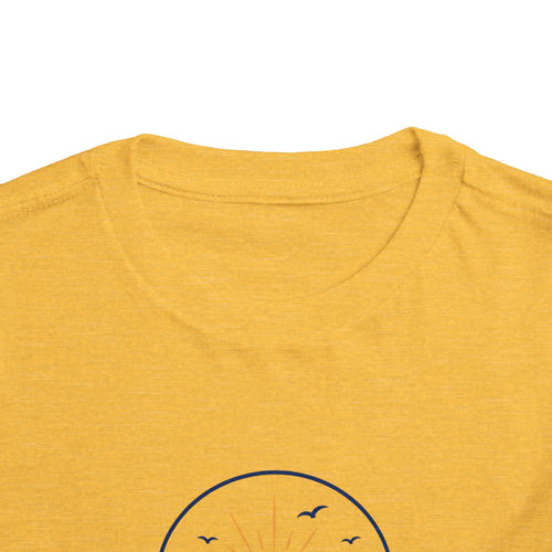 Toddler Tee — "Nothing But Blue Skies" Sunrise Graphic