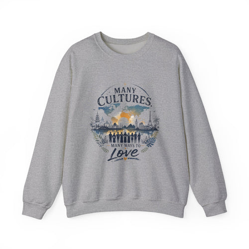 Many Cultures Crewneck Sweatshirt