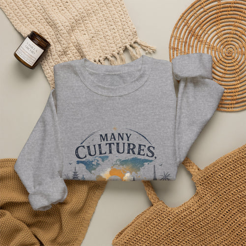 Many Cultures Crewneck Sweatshirt