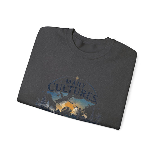 Many Cultures Crewneck Sweatshirt