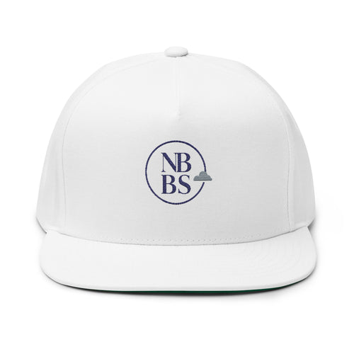 NBBS Embroidered Flat Bill Cap