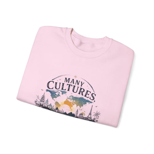 Many Cultures Crewneck Sweatshirt