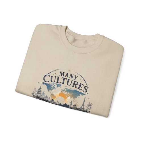 Many Cultures Crewneck Sweatshirt