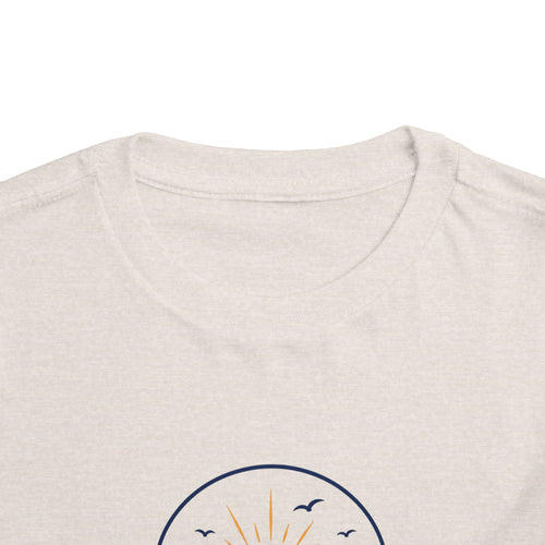 Toddler Tee — "Nothing But Blue Skies" Sunrise Graphic