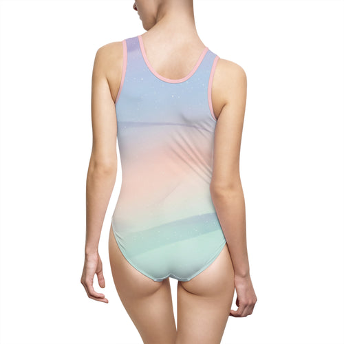 Pastel Ombre One Piece Swimsuit