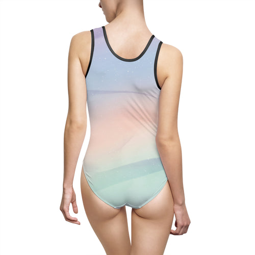 Earth Pin One-Piece Swimsuit  
