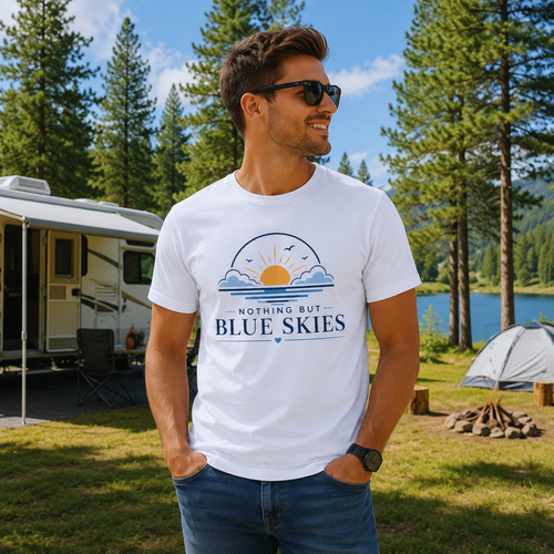 Nothing But Blue Skies Sunset T-Shirt