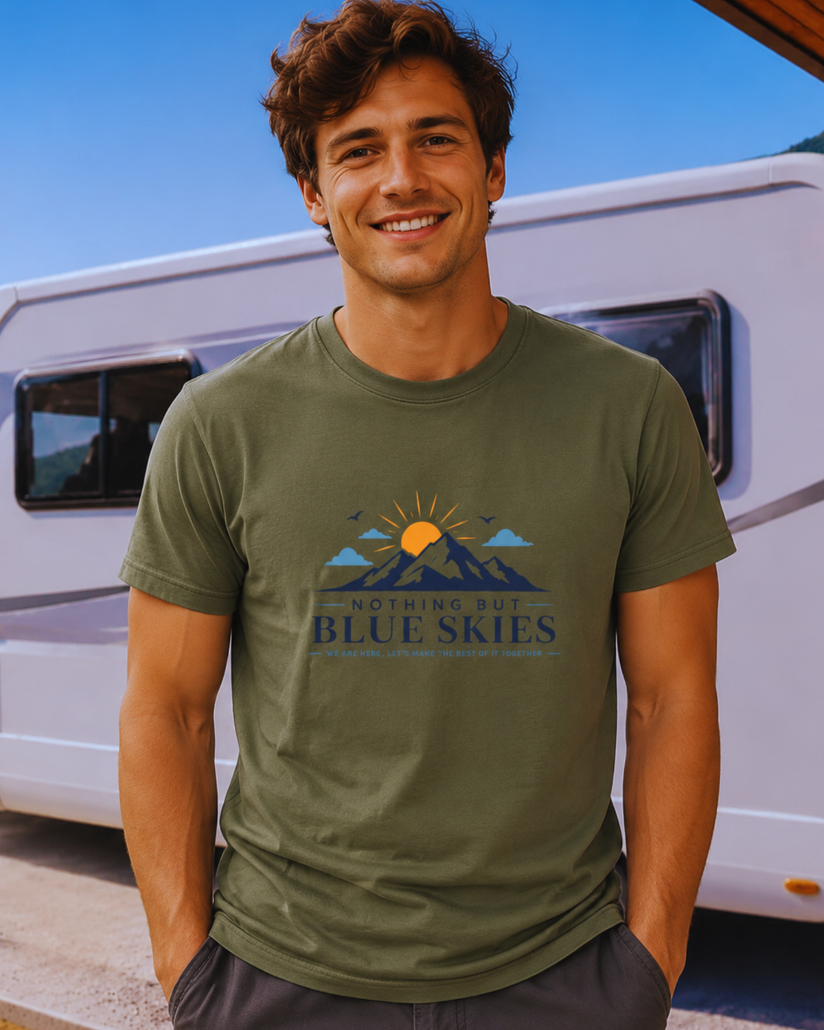 Mountain Sunrise Scenic T-Shirt